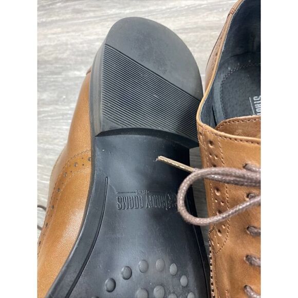 Stacy Adams Mens 13 M Oxfords Brown Lace Up Wingtip Leather Shoes Casual Preppy‎ main image 10